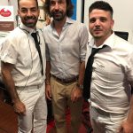 Il Duo Italiano mit Fußballspieler Andrea Pirlo